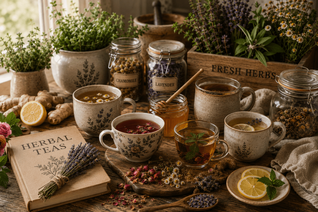 Herbal Teas &&nbsp;Drinks